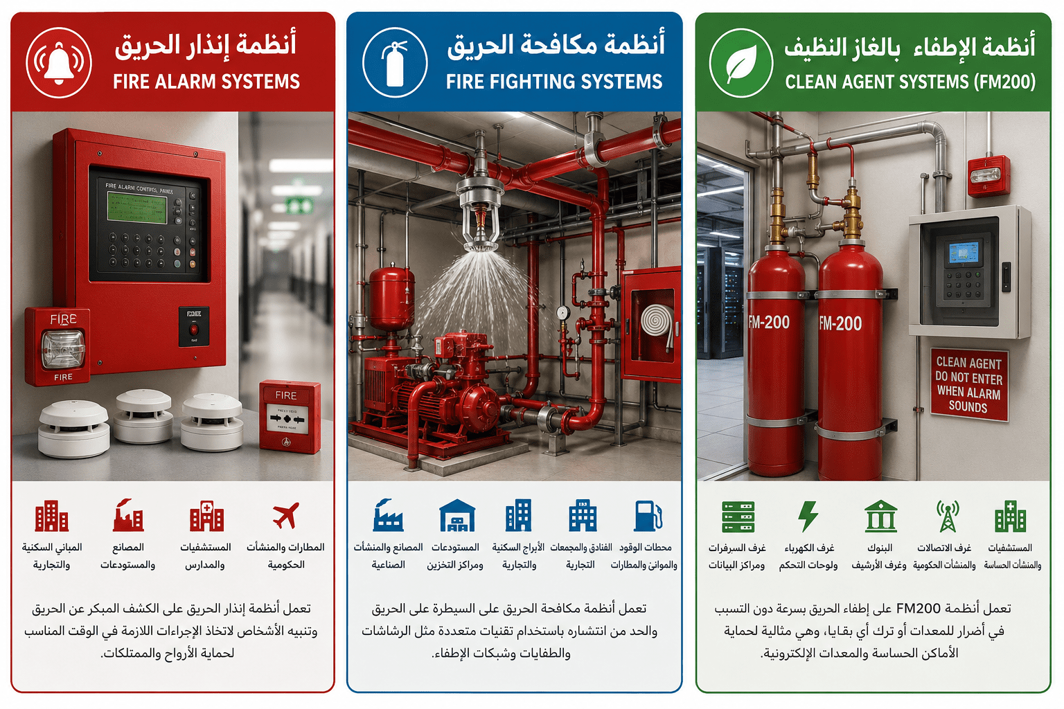 Clean Agent System Components Fire Protection Systems - ATMIID LTD COMPANY